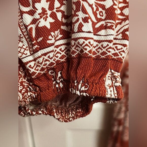 Shein Boho Paisley Printed Jumpsuit Size Small Festival - Picture 6 of 9
